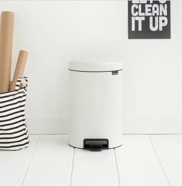 Фото - Бак для сміття з педаллю Brabantia Pedal Bin 12 л 111969