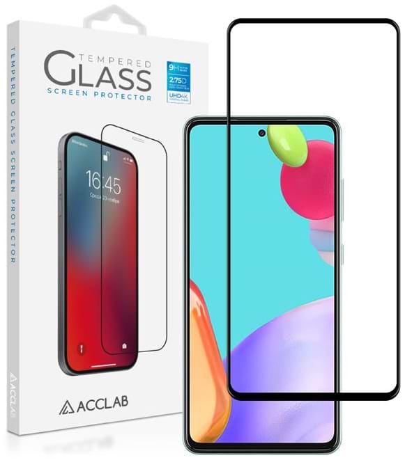 Фото - Захисне скло для смартфону ACCLAB Full Glue for Samsung Galaxy A52 SM-A525 Black (1283126510540)
