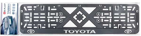 Фото - Рамка под номер Bi-Plast TOYOTA (BP-289)