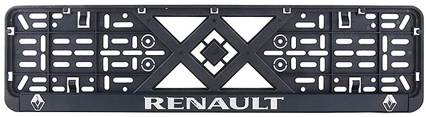 Фото - Рамка під номер Bi-Plast RENAULT (BP-281)