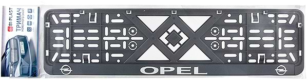 Фото - Рамка под номер Bi-Plast OPEL (BP-279)
