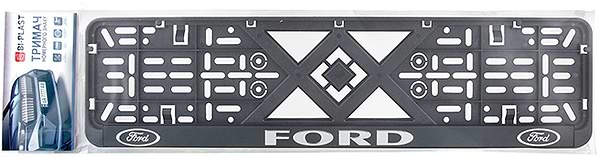 Фото - Рамка под номер Bi-Plast FORD (BP-268)