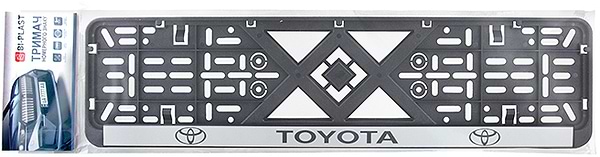 Фото - Рамка под номер Bi-Plast TOYOTA (BP-240)