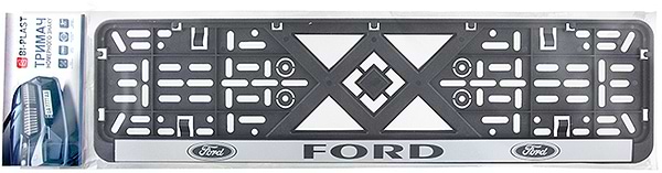 Фото - Рамка під номер Bi-Plast FORD (BP-220)