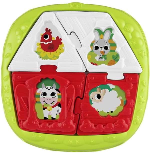 Фото - Сортер Chicco 2 в 1 Фермерський будиночок (11085.00)