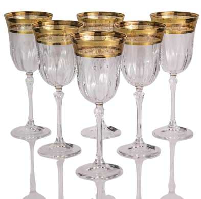 Набор бокалов VEMA LUDOVICA MELANIA GOLD 280 мл 6 шт. (99001871)