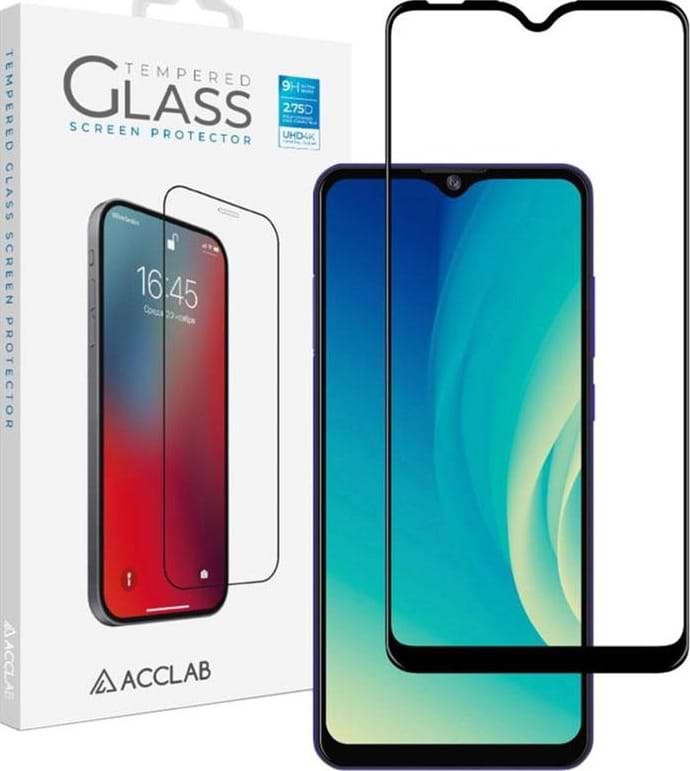 Захисне скло для смартфону ACCLAB Full Glue for ZTE Blade A7s Black (1283126508950)