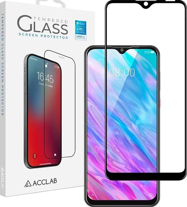 Фото - Защитное стекло для смартфона ACCLAB Full Glue for ZTE Blade 20 Black (1283126508905)
