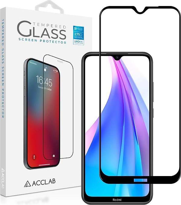 Фото - Захисне скло для смартфону ACCLAB Full Glue for Xiaomi Redmi Note 9 Black (1283126508783)