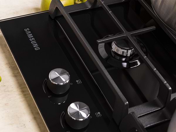 Фото - Варильна поверхня  газова Samsung NA64H3000AK/WT