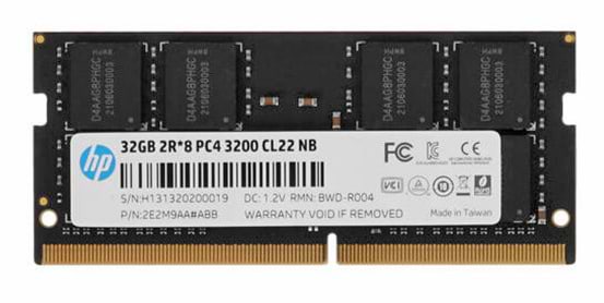 Фото - Память DDR HP SoDIMM 32Gb DDR4 (2E2M9AA)