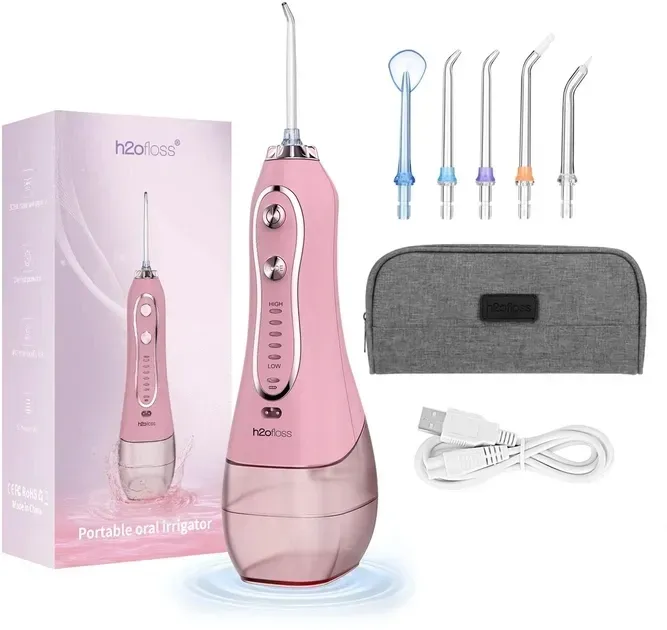 Іригатор H2OFloss HF-6-Pink