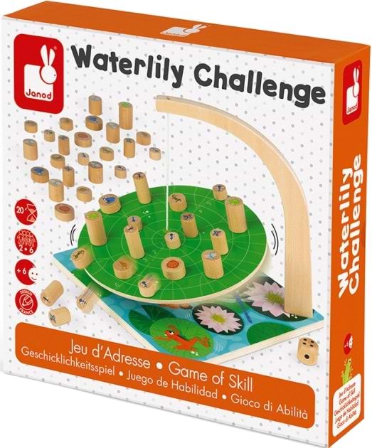 Настільна гра (5-7 років) Janod Латаття (J02690) - Фото 1