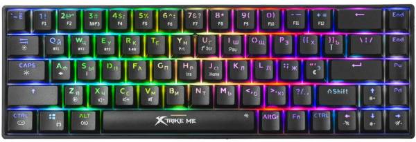 Фото - Клавиатура беспроводная игровая XTRIKE ME GK-995WBK UA