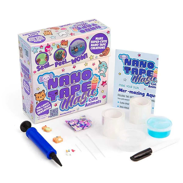 Фото - Набір для виготовлення декору Nano Tape Magic classic "Cute Animals" (BKL5000-A)