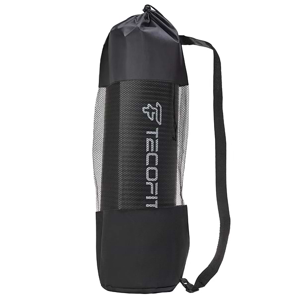 Фото - Килимок для йоги та фітнесу TECOFIT 183х61х1 см NBR Black (TOP20106462/2)