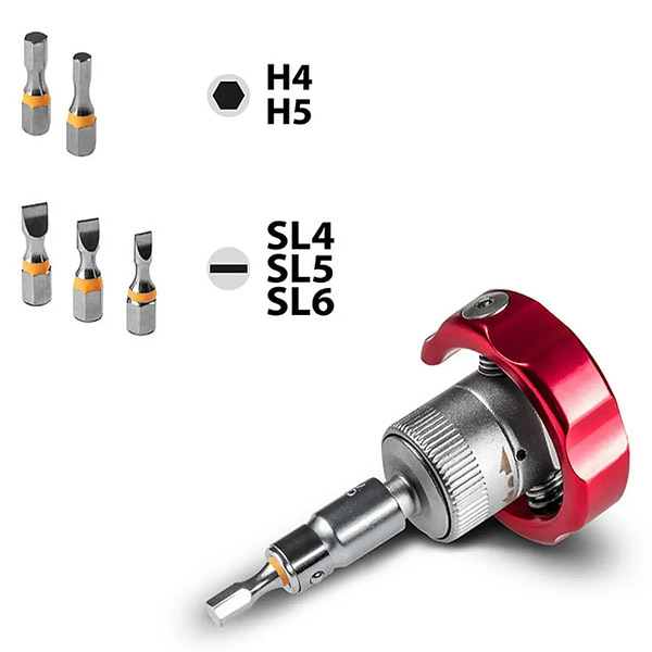 Фото - Викрутка зі змінними бітами Trotec 40 шт. Bit and Socket Wrench Set (6200001005)
