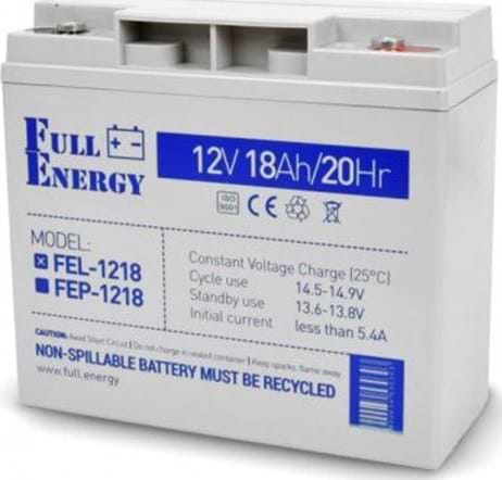 Аккумулятор для ИБП Full Energy 12V 18AH (FEL-1218) GEL