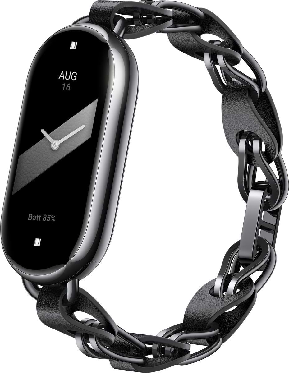 Ремінець для фітнес-браслету Xiaomi Smart Band 8/9 Chain Strap Black
