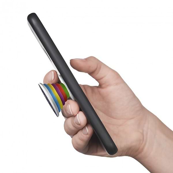 Фото - Попсокет Luxe Cube 3D Silver (9998866457506)