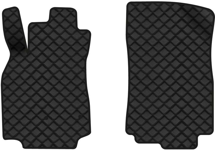 Килимки з екошкіри в салон авто передні EVAtech для Megane (III) MT Renault 2008-2016 3 покоління Combi EU RT1632ALZ2RN2BBB