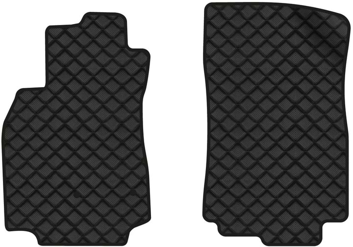 Килимки з екошкіри в салон авто передні EVAtech для Megane (III) AT Renault 2008-2016 3 покоління Combi EU RT3498ABZ2RN2BBB