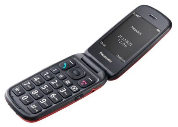 Фото - Мобільний телефон Panasonic KX-TU550EXR Red