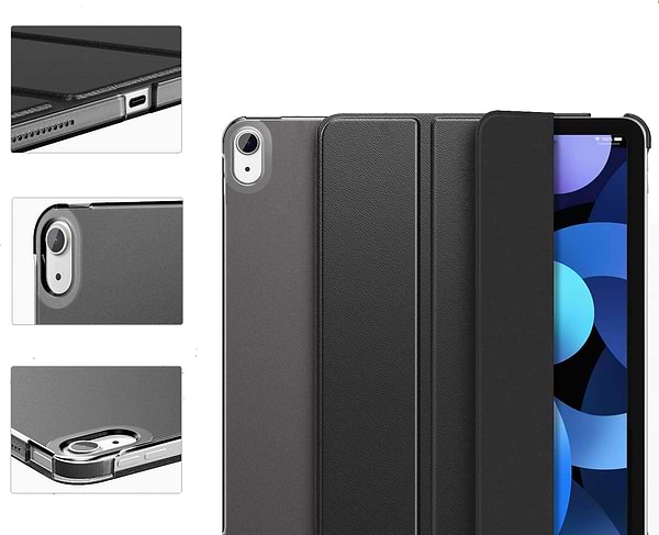 Фото - Чохол для планшету BeCover Smart Case for Apple Air 10.9 (2020) Black (705487)