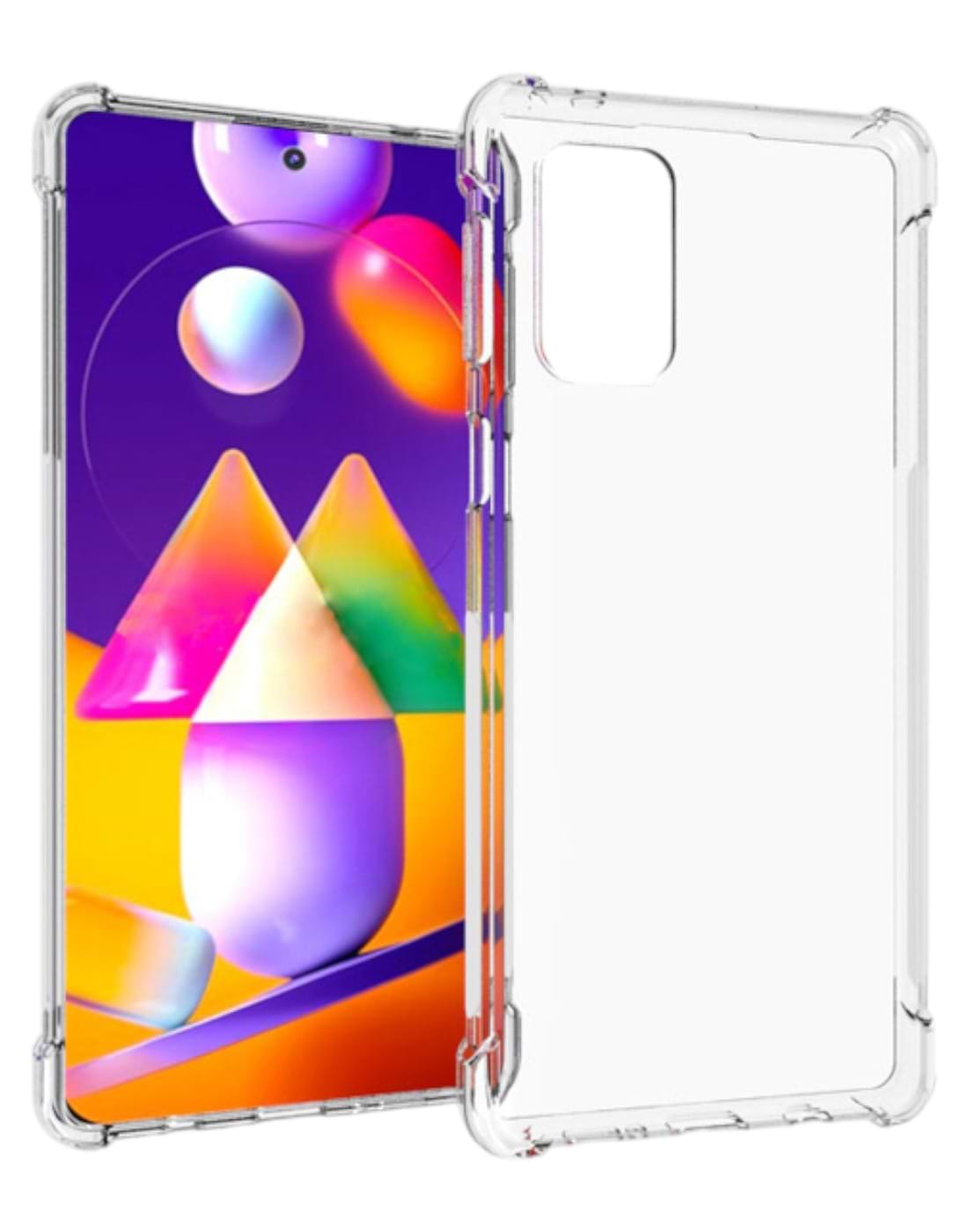 Чохол для смартфону BeCover Anti-Shock for Samsung Galaxy M31s SM-M317 Clear (705233) - Фото 1