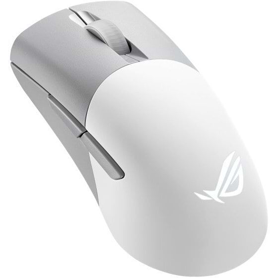Фото - Миша бездротова ігрова Asus ROG Keris AimPoint RGB USB/WL/BT White (90MP02V0-BMUA10)