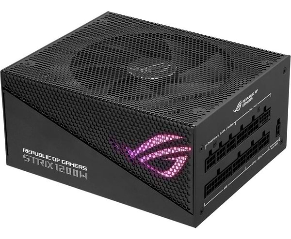 Фото - Блок питания для ПК Asus ROG Strix PCIE5 1200W Gold Aura Edition (90YE00P0-B0NA00)