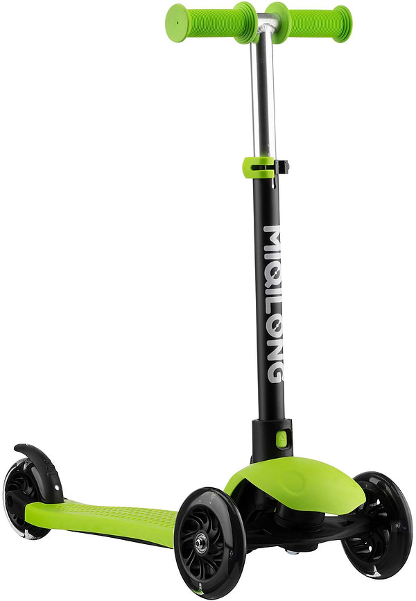 Фото - Триколісний самокат Miqilong Alamo Зелений (ALAMO-125-GREEN)