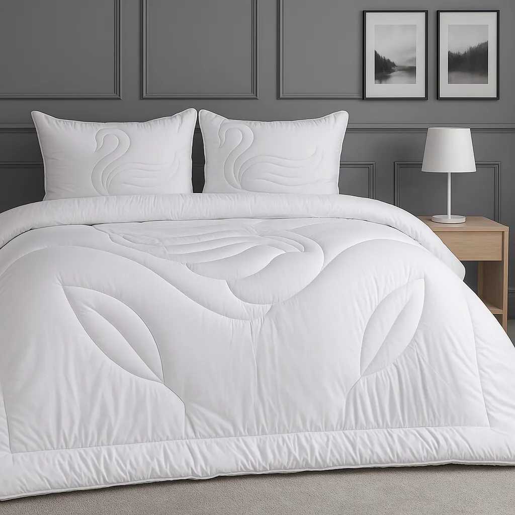 Ковдра зимова двоспальна євро MirSon EcoSoft №507 Marzello Collection 220х240 см (2200012213186)