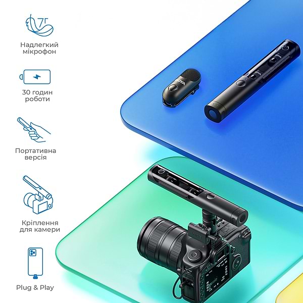 Фото - Микрофон для смартфона Boya Magic-05 Type-C Black