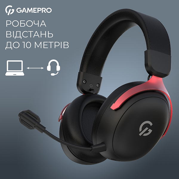 Фото - Гарнитура беспроводная игровая GamePro Asgard Freya Pro (HSW201BR)