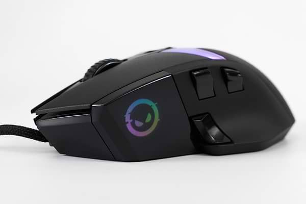 Фото - Мышь проводная игровая Lorgar MSP80 Wired Gaming Mouse Pro Black (LRG-MSP80-BK)