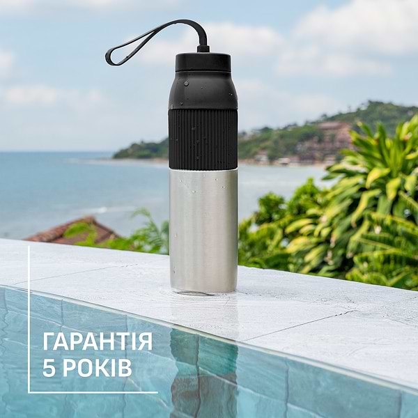 Фото - Термопляшка Tefal N2193110 BeYou Twist Screw Lid 0,7 л чорна