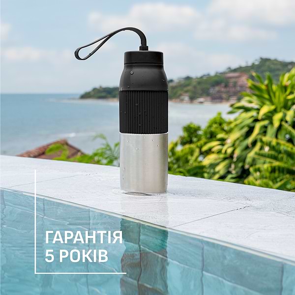 Фото - Термопляшка Tefal N2193710 BeYou Twist Screw Lid 0,5 л чорна