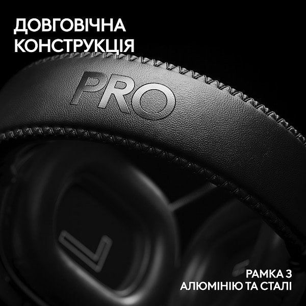 Фото - Гарнітура бездротова ігрова Logitech G PRO X 2 LightSpeed Wireless Black + Stand (991-000550)