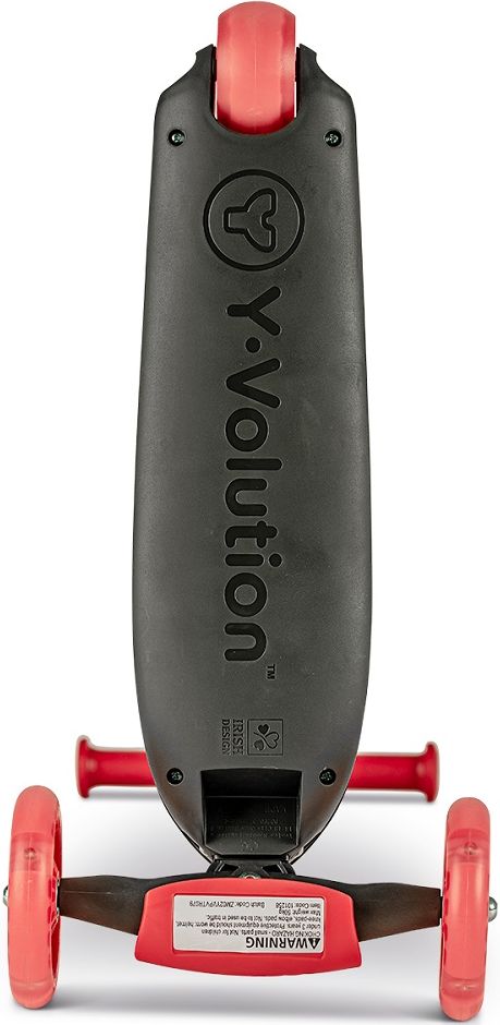 Фото - Триколісний самокат YVolution YGlider Kiwi Красный (Y101258)