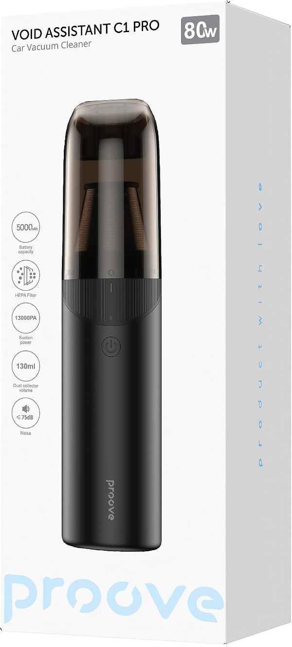 Фото - Пылесос ручной для автомобиля Proove Void Assistant С1 Pro 13000pa (PAVC10751201)