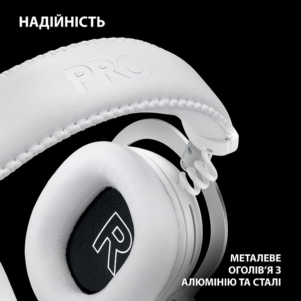 Фото - Гарнитура беспроводная игровая Logitech G PRO X 2 LightSpeed Wireless White (981-001269)