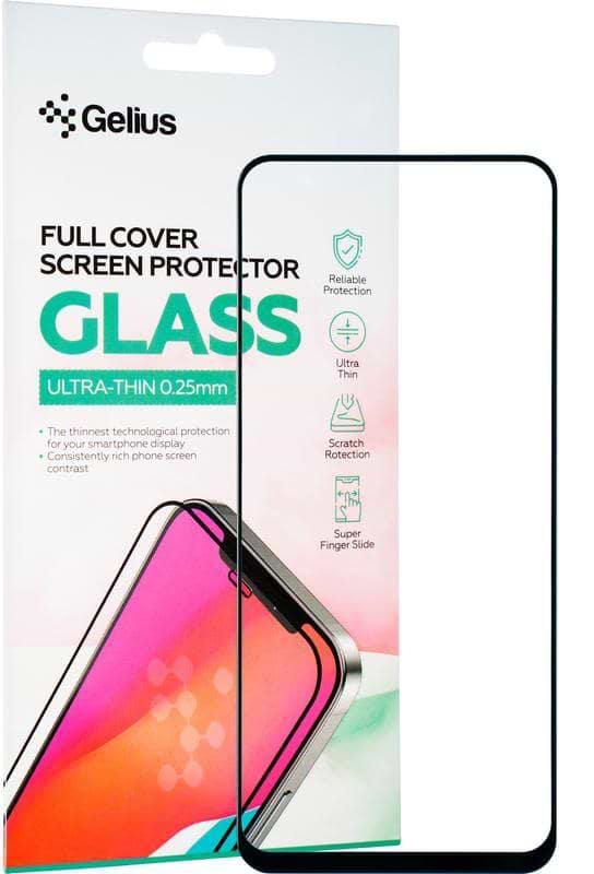 Защитное стекло для смартфона Gelius Full Cover Ultra-Thin 0.25mm for Xiaomi Redmi Note 12s Black (93357)