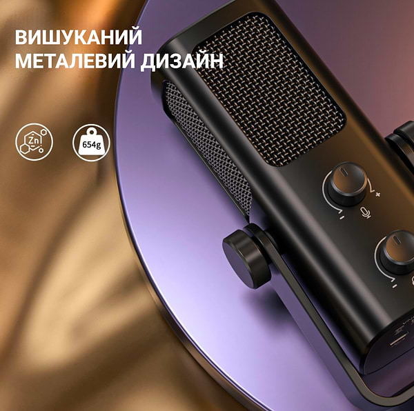 Фото - Микрофон для компьютера проводной Fifine Profile 3 USB Black