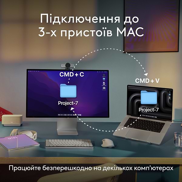 Фото - Мышь беспроводная Logitech MX Anywhere 3S for Mac Space Grey (910-006947)