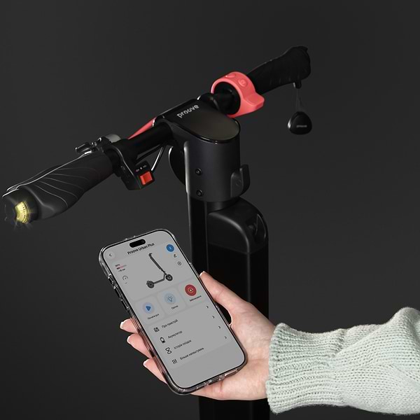Фото - Электросамокат Proove Model Urban Plus App 450W Black/Red (URBP45035402)