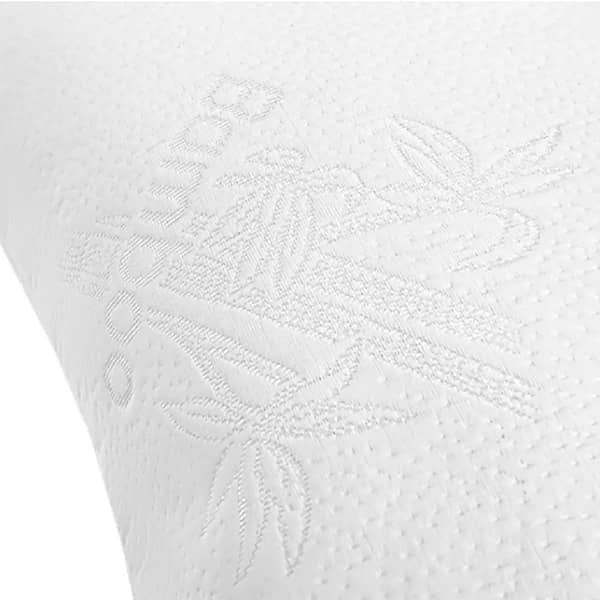 Фото - Подушка стандартная MirSon №804 Julia EcoSilk Hand made 50х70 см (2200003037210)