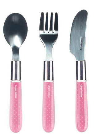 Набір столових приборів Canpol babies EXOTIC ANIMALS рожевий (9/477_pin2)