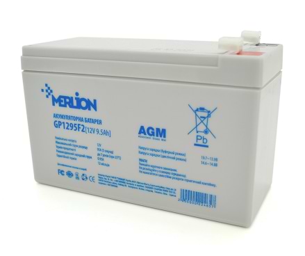 Акумулятор для ДБЖ Merlion 12V 9,5 Ah (GP1295F2)