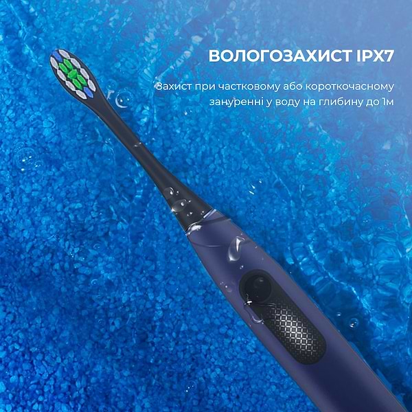 Фото - Зубна щітка електрична Oclean F1 Dark Blue